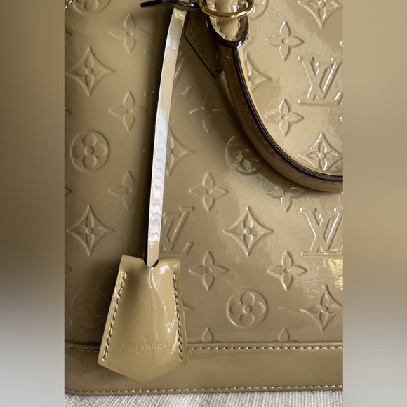 Louis Vuitton Alma PM Dune Monogram Embossed Vernis Patent Leather - Picture 11 of 16